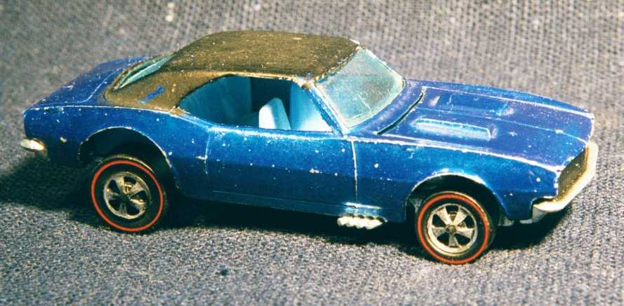 6208b Blue Custom Camaro