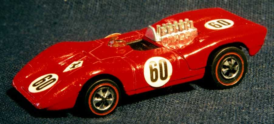6417p Red Enamel Ferrari 312P